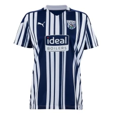 West Bromwich Albion FC Home Soccer Jersey Womens 2020 2021