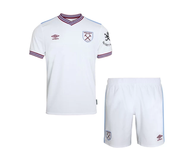 West Ham United Umbro Away Kit 2019 2020 - Kids