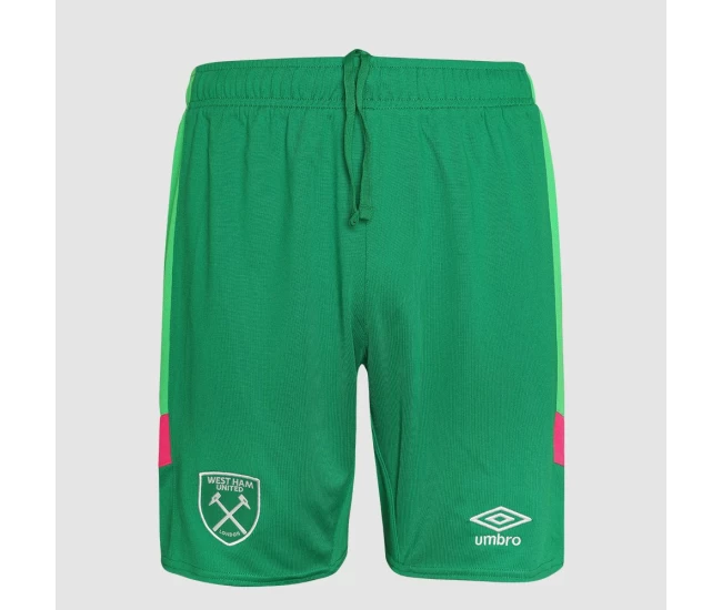 West Ham United Goalkeeper Home Soccer Shorts 2023-24