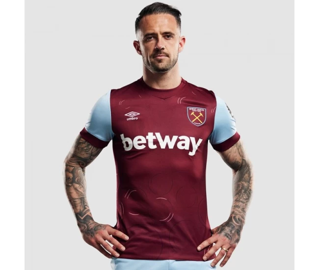 West Ham United Men's Home Soccer Jersey 2023-24