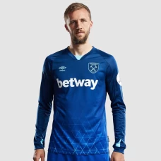 West Ham United Men's Long Sleeve Third Soccer Jersey 2023-24