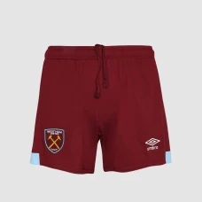 West Ham United Women's Home Soccer Shorts 2023-24