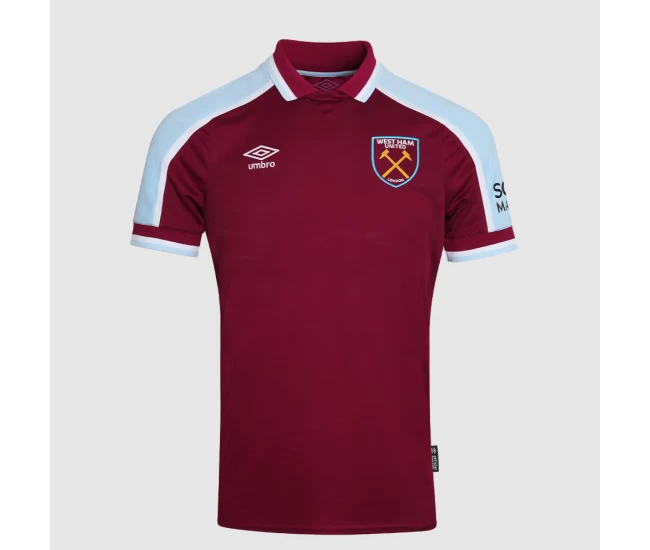 West Ham United Home Soccer Jersey 2021-22