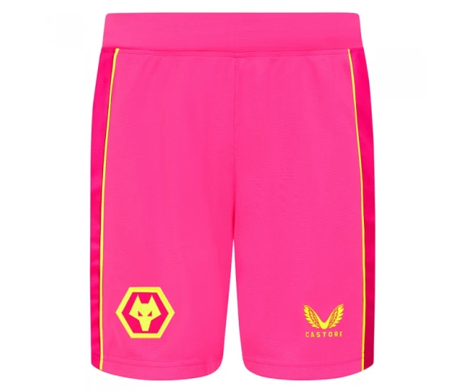 Wolverhampton Wanderers Goalkeeper Home Soccer Shorts 2023-24