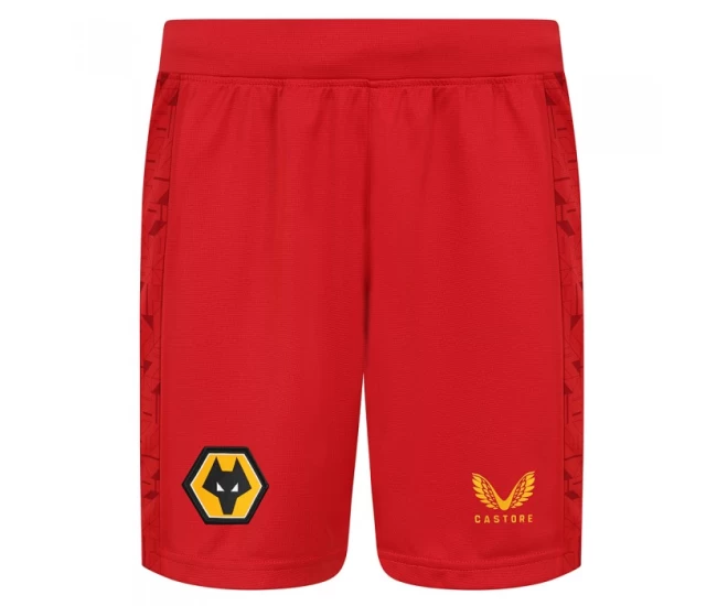 Wolverhampton Wanderers Men's Away Soccer Shorts 2023-24