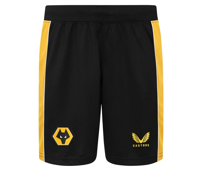 Wolverhampton Wanderers Men's Home Soccer Shorts 2023-24