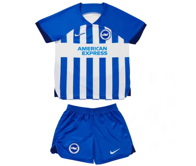 Brighton Hove Albion Kid Soccer Kit 2023-24