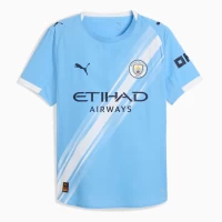 Manchester City Mens Home Soccer Jersey 2025-26