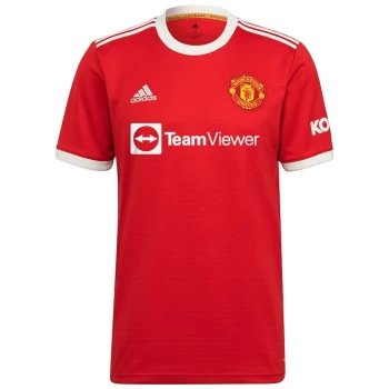 Manchester United Mens Home Soccer Jersey 2021-22