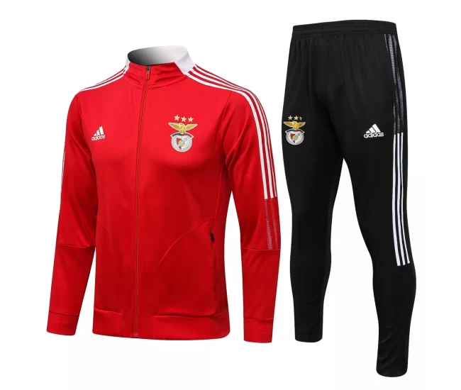 Benfica Red Training Presentation Soccer Tracksuit 2021-22
