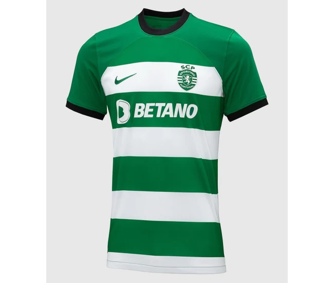 Sporting CP Mens Home Soccer Jersey 23-24