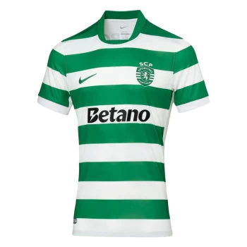 Sporting CP Mens Home Soccer Jersey 2025-26