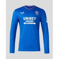 Rangers Men's Long Sleeve Home Soccer Jersey 2023-24