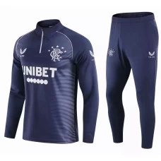 Rangers Soccer Technical Training Navy Tracksuit 2021 2022