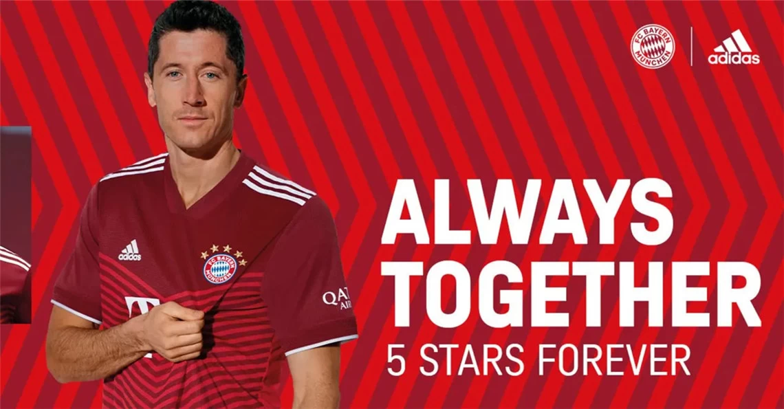 FC Bayern Home Soccer Jersey 2021-22