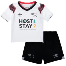Derby County Kid Home Soccer Kit 2023-24