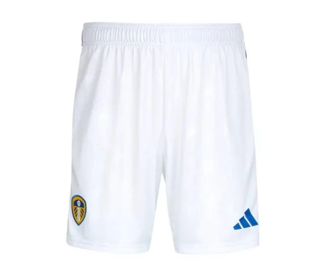 Leeds United Men's Home Soccer Shorts 2023-24