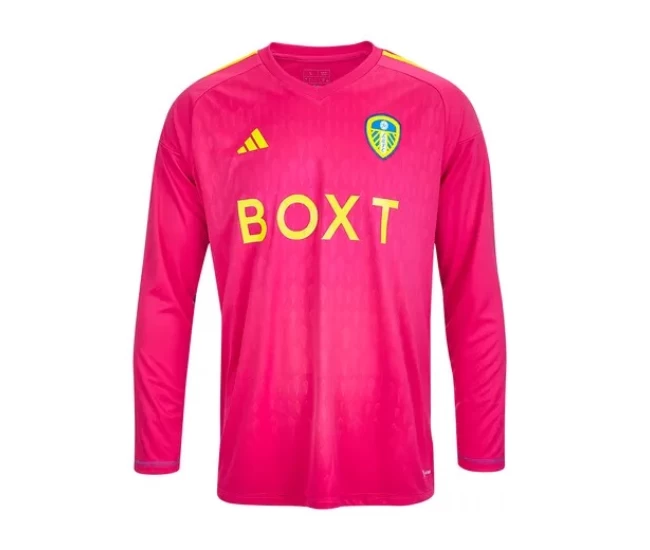 Leeds United Long Sleeve Goalkeeper Soccer Jersey 2023-24