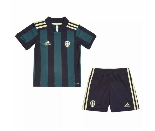 Leeds United Away Kit Kids 2020 2021