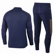 Leeds United Technical Training Soccer Tracksuit Navy 2020 2021