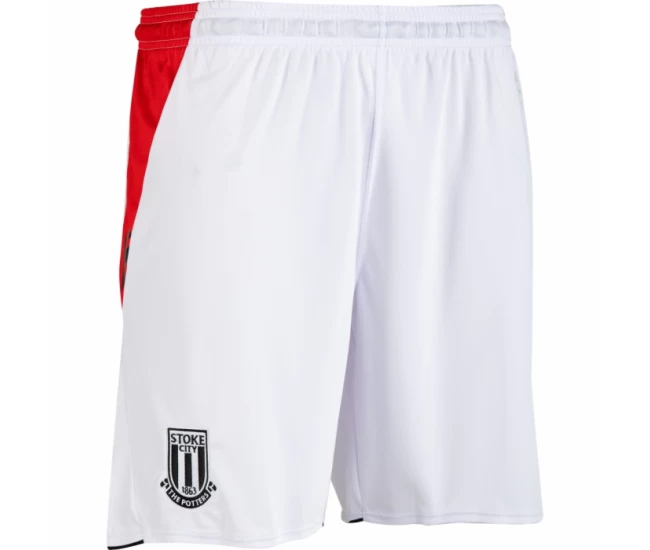 Stoke City Men's Home Soccer Shorts 2023-24