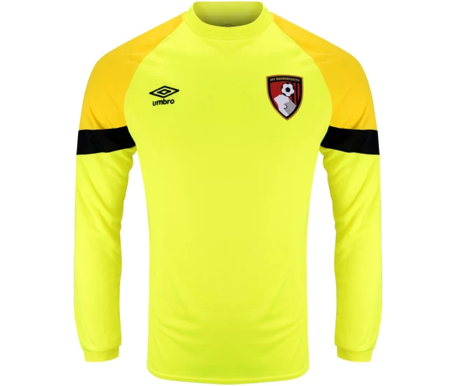 AFC Bournemouth Yellow Goalkeeper Soccer Jersey 2023-24