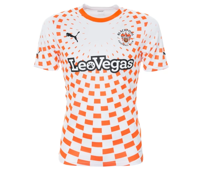 Blackpool Fc Men's Away Soccer Jersey 2023-24