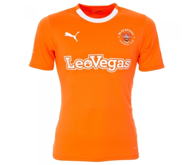 Blackpool Fc Men's Home Soccer Jersey 2023-24