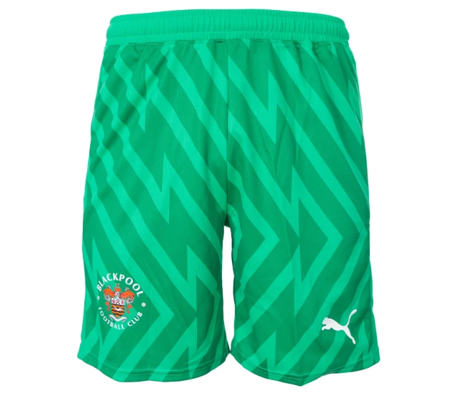 Blackpool Fc Goalkeeper Home Soccer Shorts 2023-24