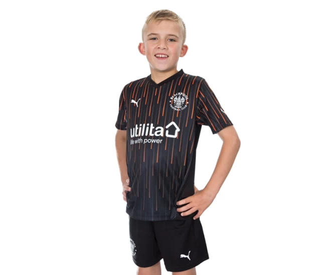 Blackpool Fc Kid Third Soccer Kit 2023-24