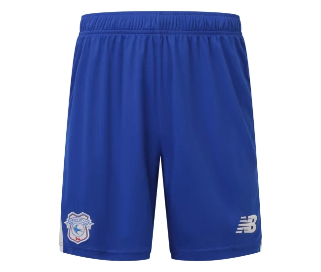 Cardiff City Men's Home Soccer Shorts 2023-24