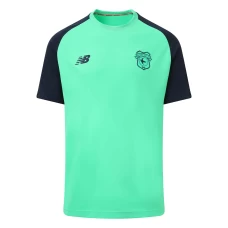 Cardiff City Men's Green Training Soccer Jersey 2023-24