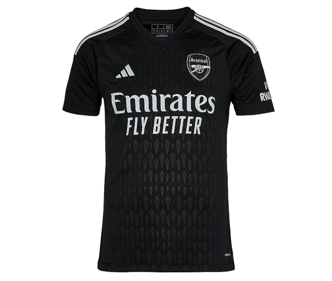 Arsenal Black Goalkeeper Soccer Jersey 2023-24