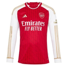 Arsenal Men's Long Sleeve Home Soccer Jersey 2023-24
