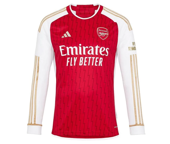 Arsenal Men's Long Sleeve Home Soccer Jersey 2023-24