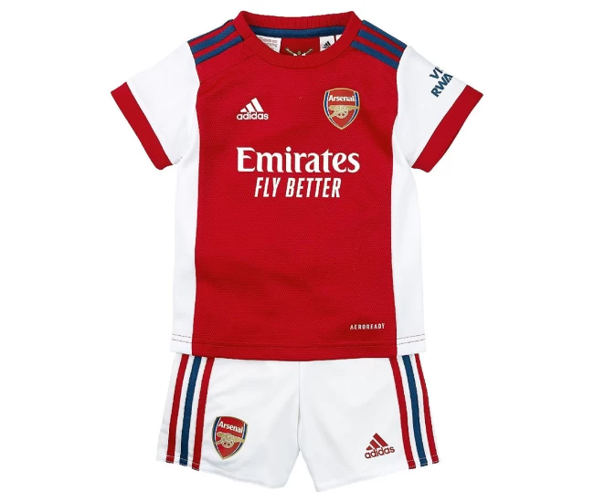 Arsenal Home Kids Kit 2021-22