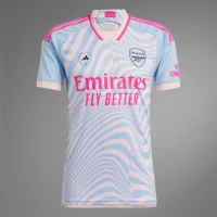Arsenal x adidas by Stella McCartney Mens Away Soccer Jersey 2023