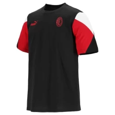 AC Milan Short Training Soccer Jersey Black 2021-22