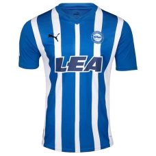 Deportivo Alaves Mens Home Soccer Jersey 2023-24