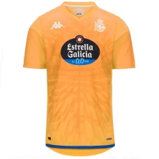 Deportivo La Coruña Mens Orange Goalkeeper Soccer Jersey 2023-24