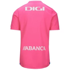 Deportivo La Coruña Mens Pink Goalkeeper Soccer Jersey 2023-24