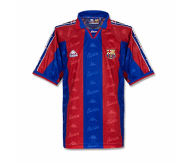 Barcelona Home Retro Soccer Jersey 1995/1996