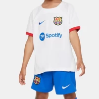 FC Barcelona Kids Away Soccer Kit 2023-24