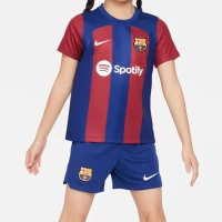 FC Barcelona Kids Home Soccer Kit 2023-24