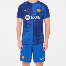 FC Barcelona Mens Pre Match Away Soccer Jersey 2023-24