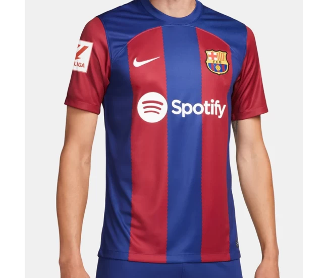 FC Barcelona Mens Home Soccer Jersey 2023-24