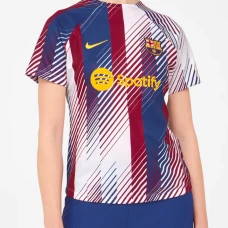 FC Barcelona Womens Pre Match Home Soccer Jersey 2023-24