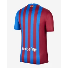 FC Barcelona 2021 22 Stadium Home Soccer Jersey