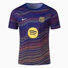 FC Barcelona Men's Pre-Match Soccer Jersey 2025-26