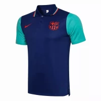 FC Barcelona Blue Polo Shirt 2021